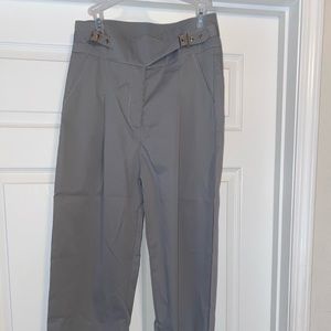 Women gray trousers